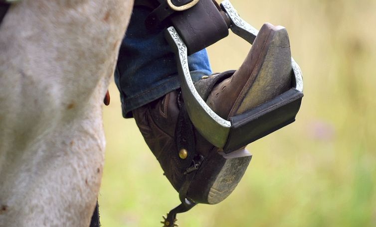 bigstock-Western-cowboy-s-boot-spur--12613325-DA
