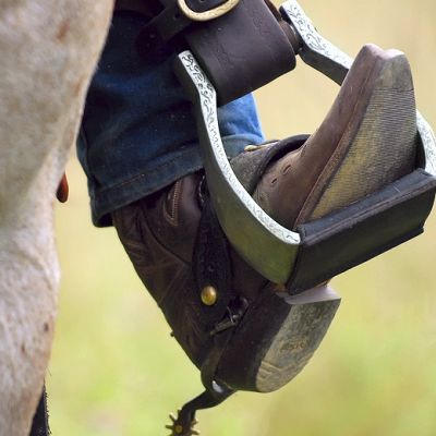 bigstock-Western-cowboy-s-boot-spur--12613325-DA